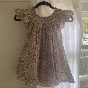 Doen Lenor Top - Sienna Champignon Floral